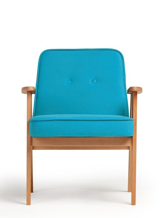 Кресло Несс zara голубого цвета - купить Интерьерные кресла по цене 11380.0