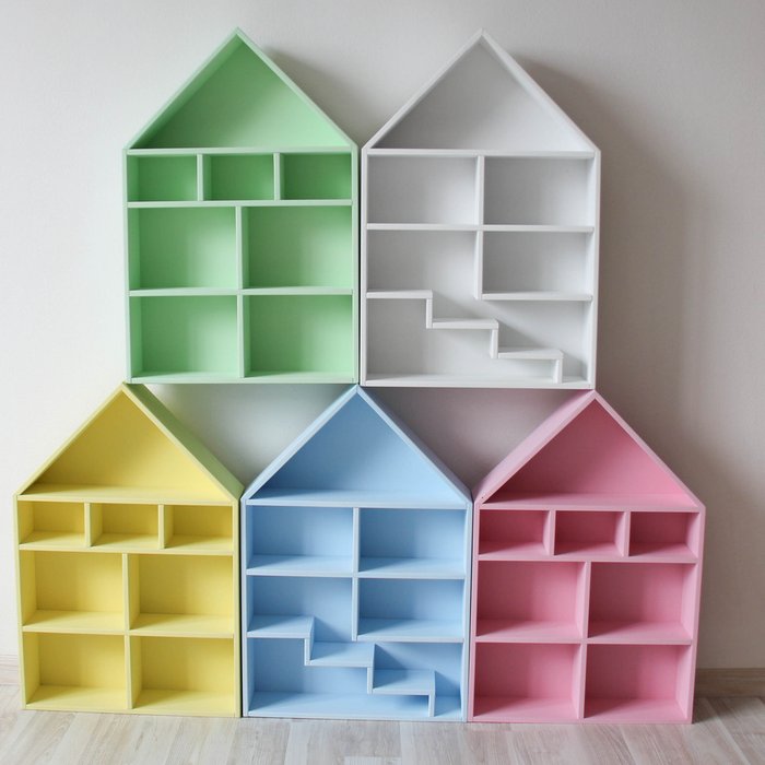 Кукольный домик "Milan" голубой - купить Декоративные предметы по цене 2990.0