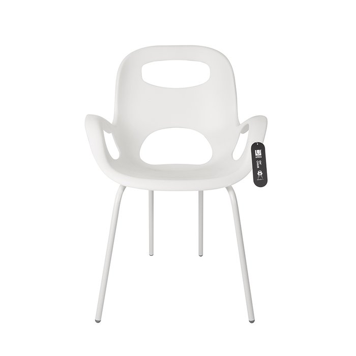 Стул дизайнерский OH Chair белого цвета - лучшие Обеденные стулья в INMYROOM
