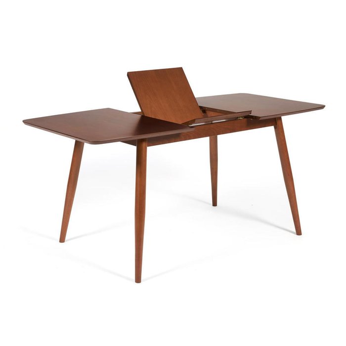 Стол обеденный раскладной Pavillion коричневого цвета - купить Обеденные столы по цене 20180.0