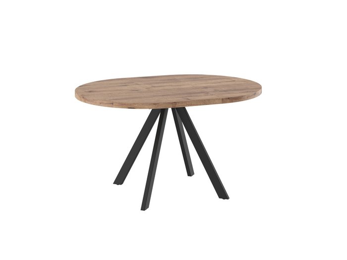 Раздвижной обеденный стол Рондо коричневого цвета - купить Обеденные столы по цене 22990.0