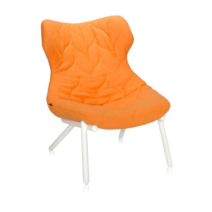 Кресло Foliage оранжевого цвета