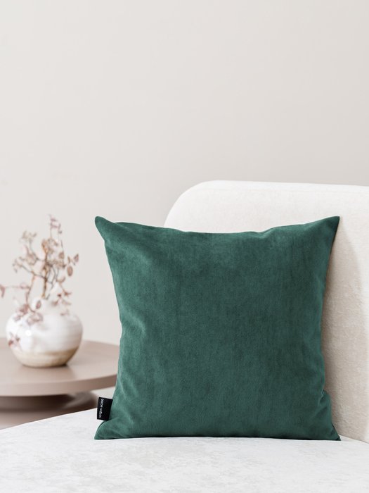 Декоративная подушка Ultra forest зеленого цвета - лучшие Декоративные подушки в INMYROOM