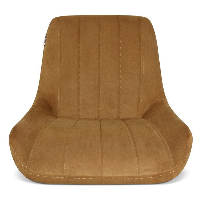 Стул Propus коричневого цвета на коричневых ножках - лучшие Обеденные стулья в INMYROOM