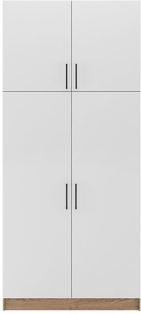 Шкаф Simple W6 светло-серого цвета