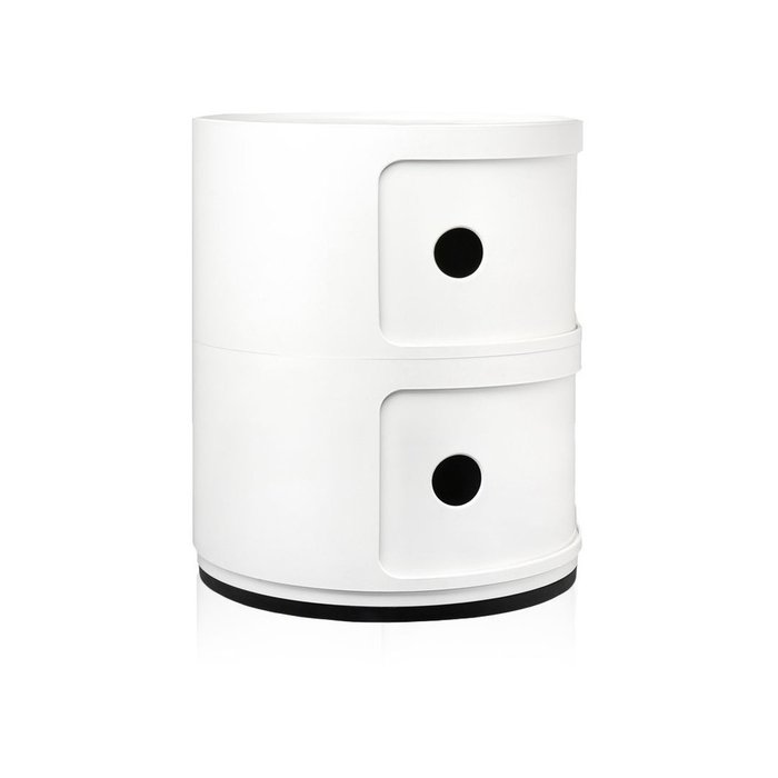 Тумба Componibili White белого цвета  - лучшие Прикроватные тумбы в INMYROOM