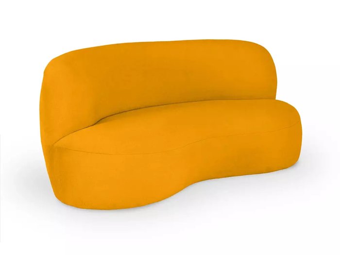 Диван Patti М желтого цвета - купить Прямые диваны по цене 62535.0