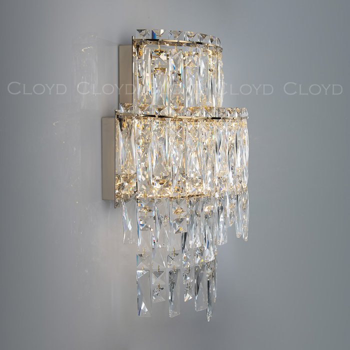 Бра Cloyd ANTREA-A W2 / выс. 48 см - золото - лучшие Бра и настенные светильники в INMYROOM Бра Cloyd ANTREA-A W2 / выс. 48 см - золото - лучшие Бра и настенные светильники в INMYROOM