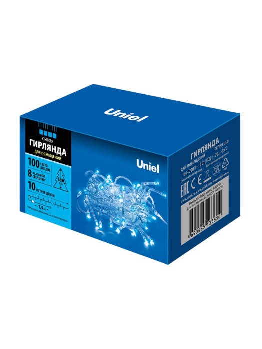 Гирлянда светодиодная ULD-S1000-100/DTA BLUE IP20 - лучшие Гирлянды в INMYROOM Гирлянда светодиодная ULD-S1000-100/DTA BLUE IP20 - лучшие Гирлянды в INMYROOM