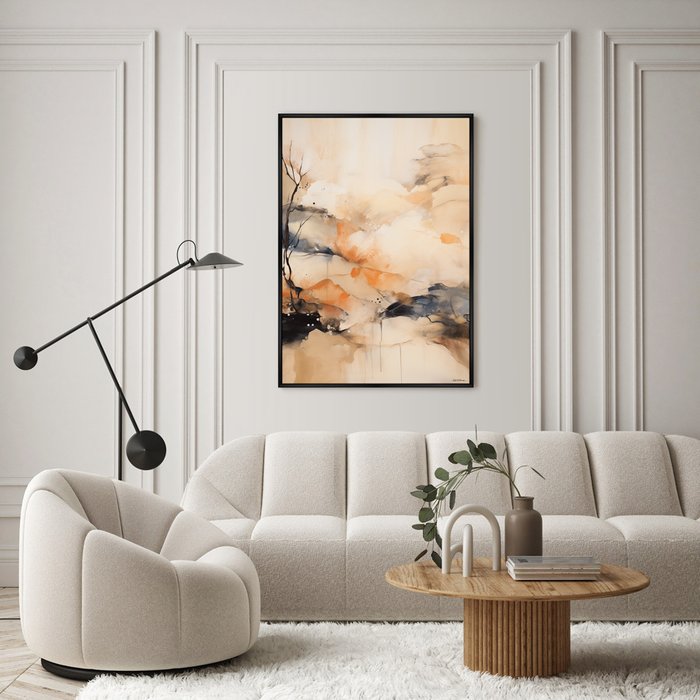 Репродукция картины Landscape Collection, Spring, No 1, 2024г. - лучшие Картины в INMYROOM