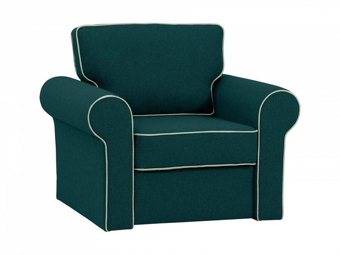 Кресло Murom сине-зеленого цвета - купить Интерьерные кресла по цене 43830.0