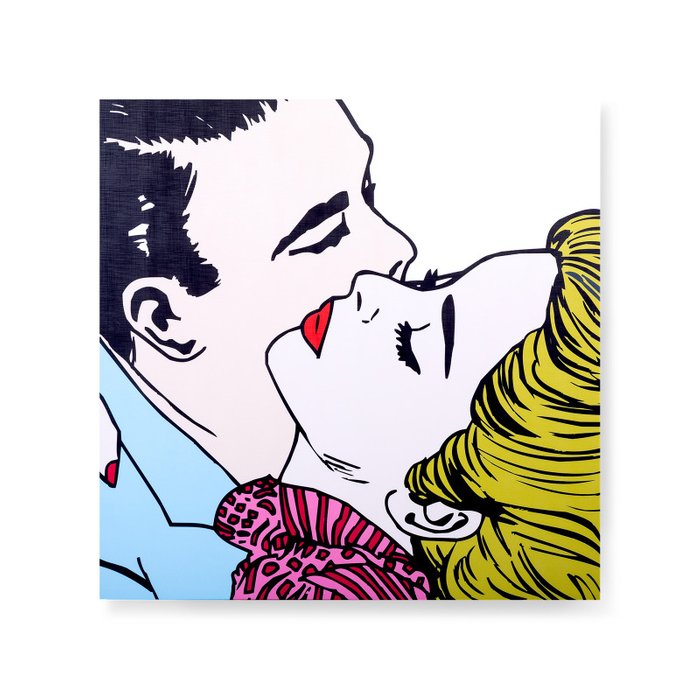 Картина Kiss Me из трех частей   - лучшие Картины в INMYROOM
