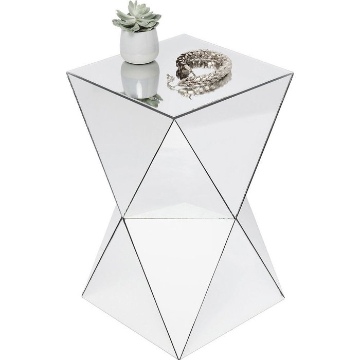 Столик приставной Luxury с зеркальным каркасом  - лучшие Кофейные столики в INMYROOM