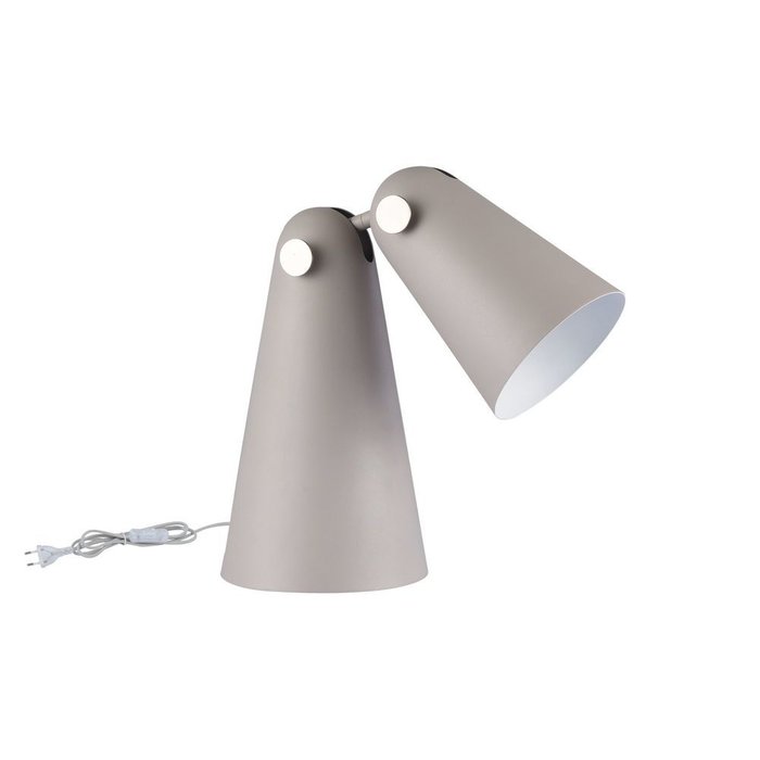 Настольная лампа Novara серого цвета - купить Настольные лампы по цене 5400.0
