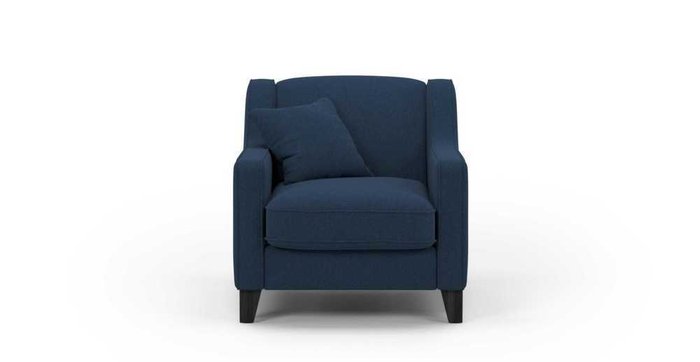Кресло Halston ST темно-синего цвета - купить Интерьерные кресла по цене 26200.0