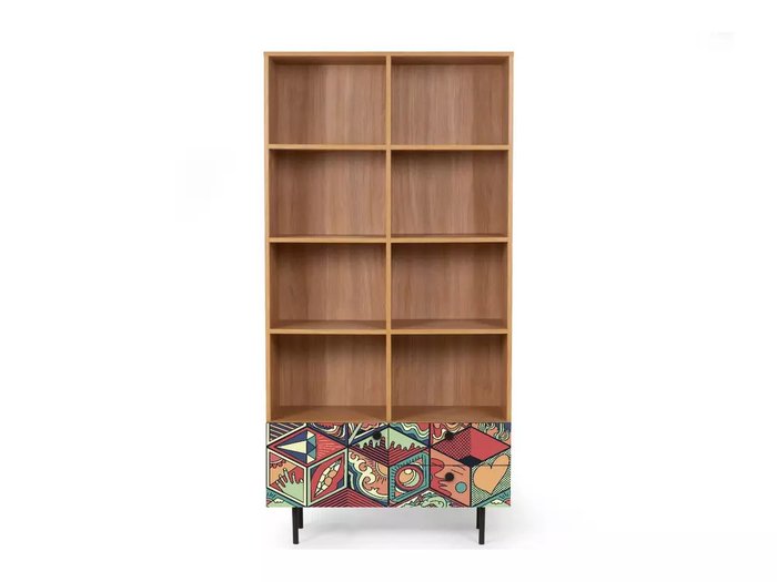 Книжный шкаф Frida с принтом Mexico