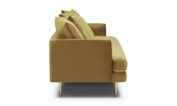 Прямой диван песочного цвета - лучшие Прямые диваны в INMYROOM
