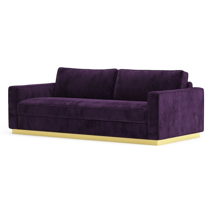 Диван Emonda фиолетового цвета - купить Прямые диваны по цене 121900.0