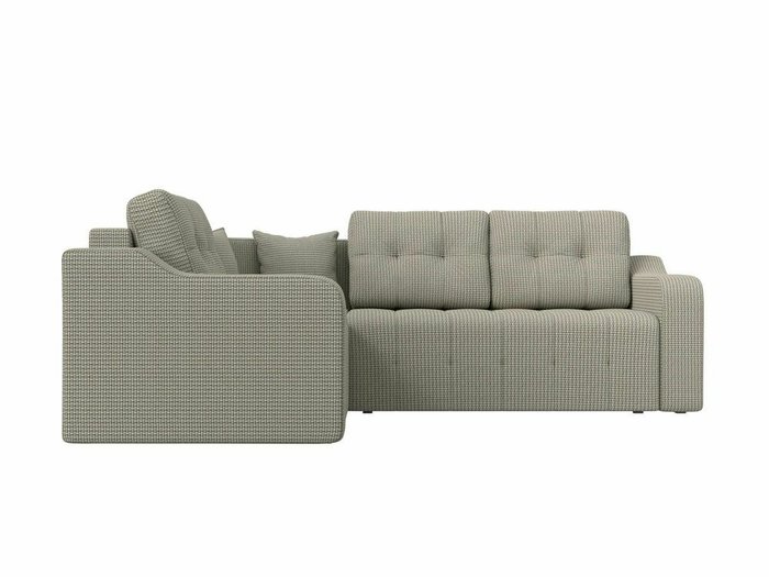 Угловой диван-кровать Кембридж серо-бежевого цвета левый угол - купить Угловые диваны по цене 58999.0