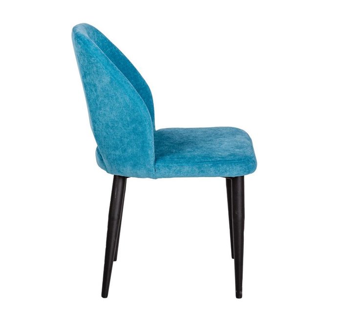 Стул Ledger синего цвета - лучшие Обеденные стулья в INMYROOM