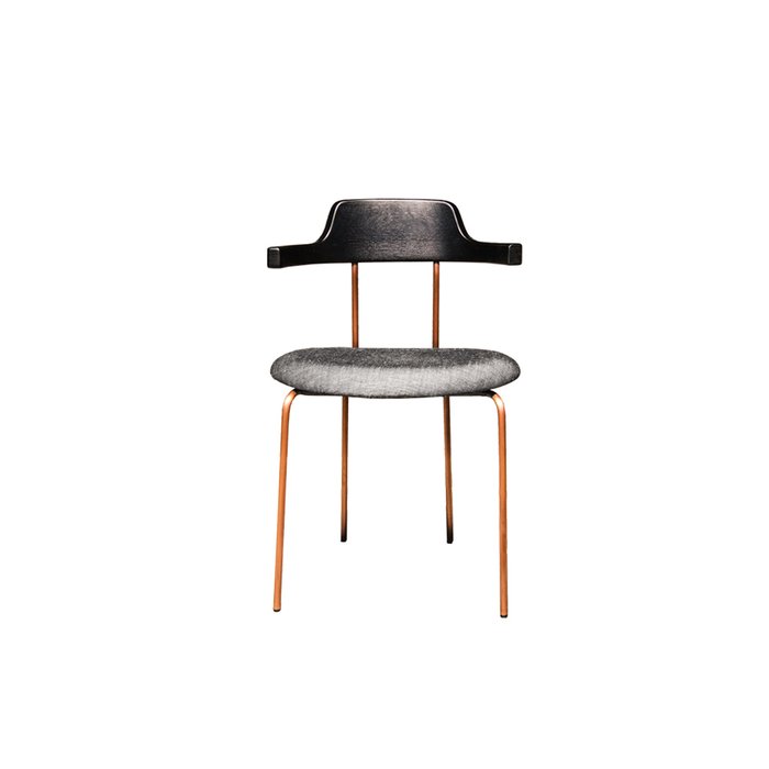 Стул с бронзовым основанием - купить Обеденные стулья по цене 48000.0
