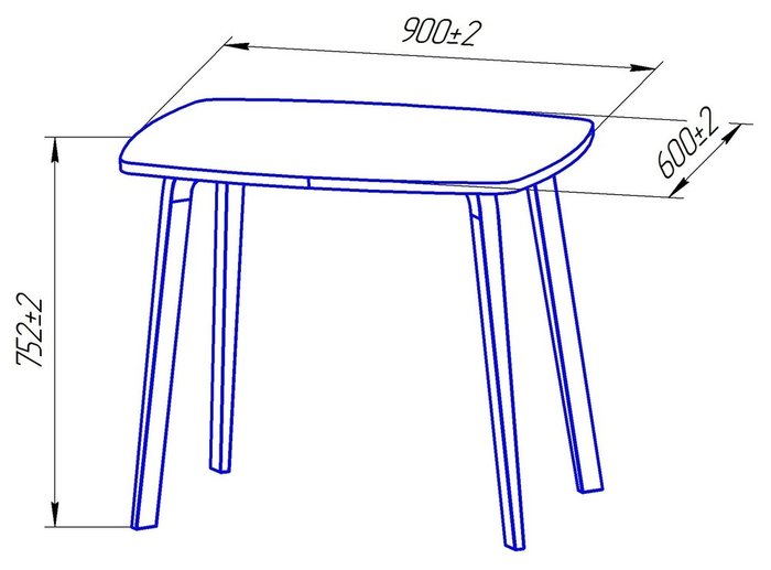 Обеденный стол Эра бежево-белого цвета - купить Обеденные столы по цене 6990.0