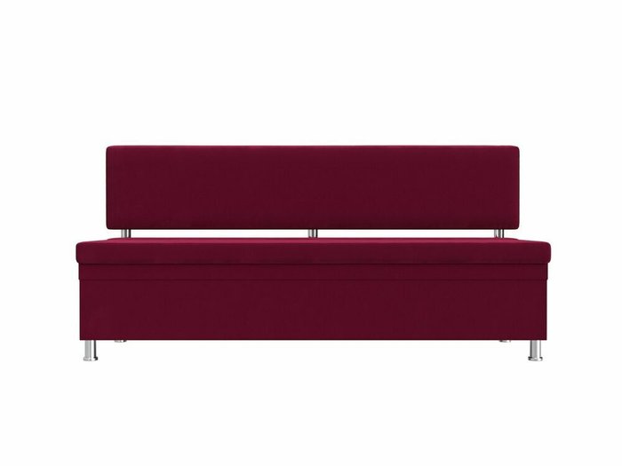 Прямой диван Стайл бордового цвета - купить Прямые диваны по цене 24999.0