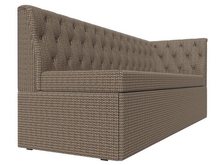 Диван-кровать Маркиз бежево-коричневого цвета с углом справа - лучшие Прямые диваны в INMYROOM
