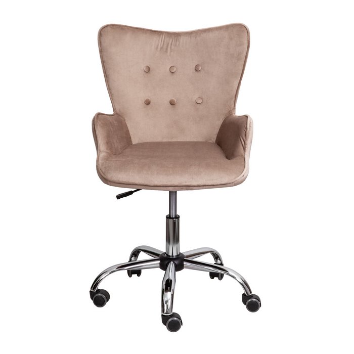 Кресло поворотное Bella бежевого цвета - купить Офисные кресла по цене 12850.0
