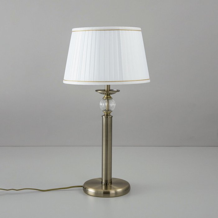 Citilux Гера CL433813 Настольная лампа с абажуром Бронза