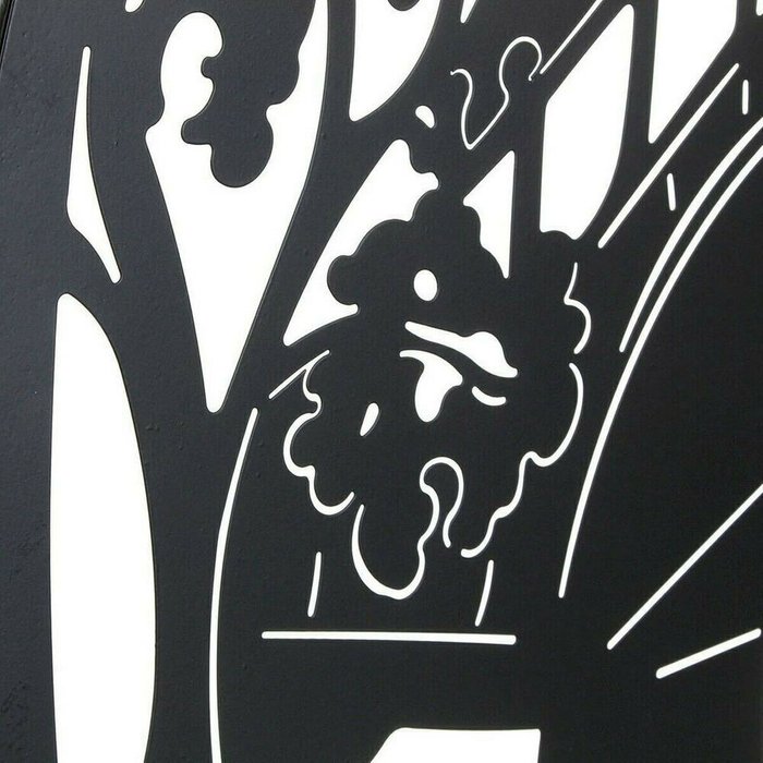 Декоративная фигура 98 x 1 x 98 cm Чёрный Восточный (2 штук) - лучшие Фигуры и статуэтки в INMYROOM