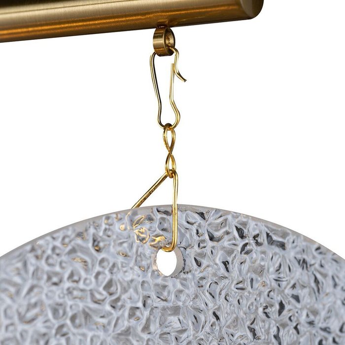 Люстра на штанге Frost 10022/400 (стекло, цвет прозрачный) - лучшие Подвесные люстры в INMYROOM