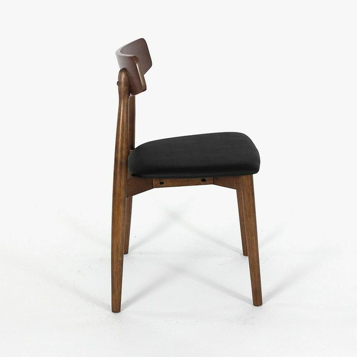 Стул Фарум черно-коричневого цвета - лучшие Обеденные стулья в INMYROOM