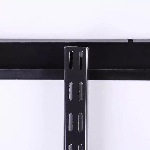 Рельс для стойки черного цвета 64 см - купить Комплектующие для гардеробных систем по цене 320 Рельс для стойки черного цвета 64 см - купить Комплектующие для гардеробных систем по цене 320