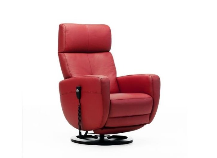 Кресло с реклайнером Twist желтого цвета - купить Интерьерные кресла по цене 302680.0