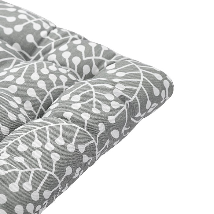Подушка на стул Scandinavian Touch 40х40 серого цвета - лучшие Декоративные подушки в INMYROOM