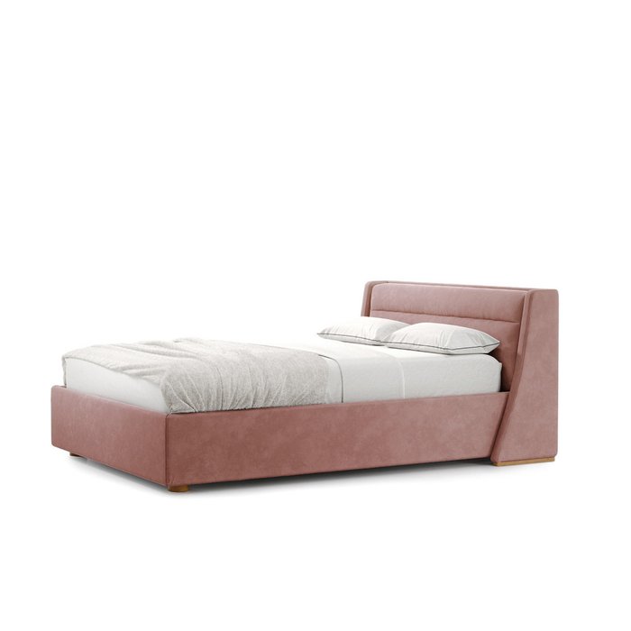 Кровать Iris 140х200 светло-коричневого цвета с подъемным механизмом - купить Кровати для спальни по цене 137070.0