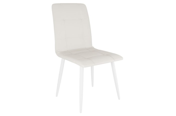 Набор из четырех стульев Мартин белого цвета - купить Обеденные стулья по цене 20490.0
