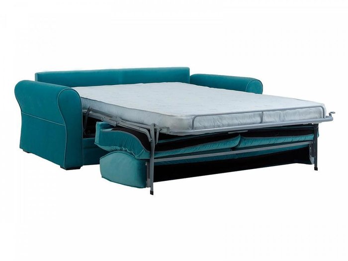 Диван-кровать Belgian голубого цвета  - лучшие Прямые диваны в INMYROOM