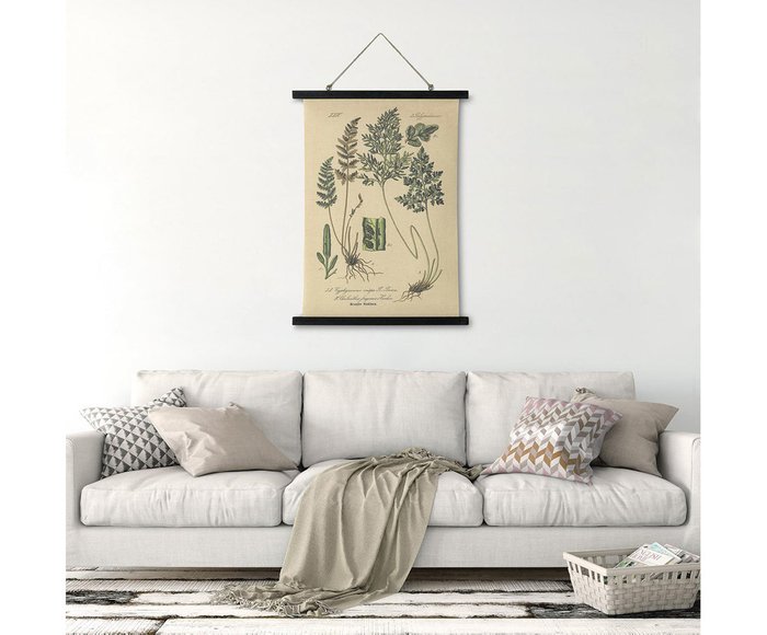 Картина Botanical на льне - лучшие Декор стен в INMYROOM