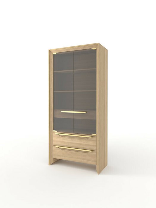 Книжный шкаф Frame бежевого цвета - купить Книжные шкафы по цене 186200.0