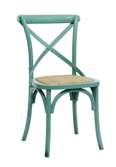 Обеденный стул Nordal бирюзового цвета