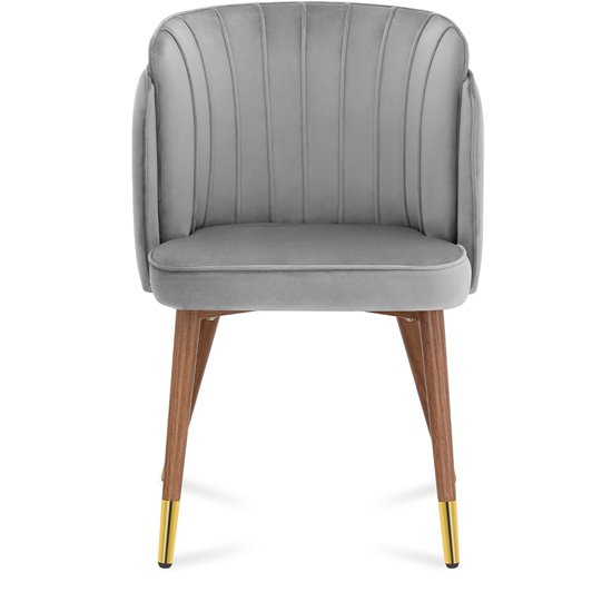 Стул Hilton серого цвета - купить Обеденные стулья по цене 13490.0