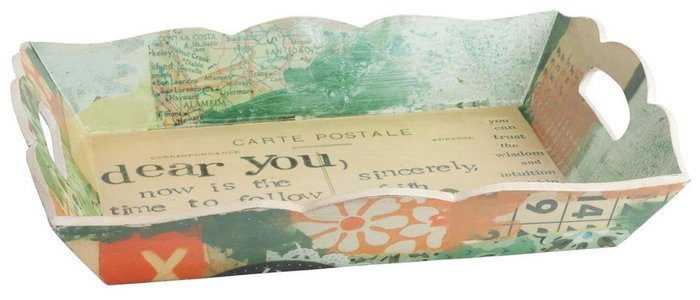 Декоративный поднос "Dear You" - купить Подносы по цене 4284
