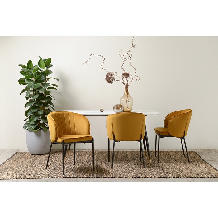 Стул Сoral светло-коричневого цвета - купить Обеденные стулья по цене 13090.0
