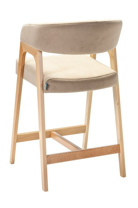 Полубарный стул Baxter бежевого цвета - лучшие Барные стулья в INMYROOM