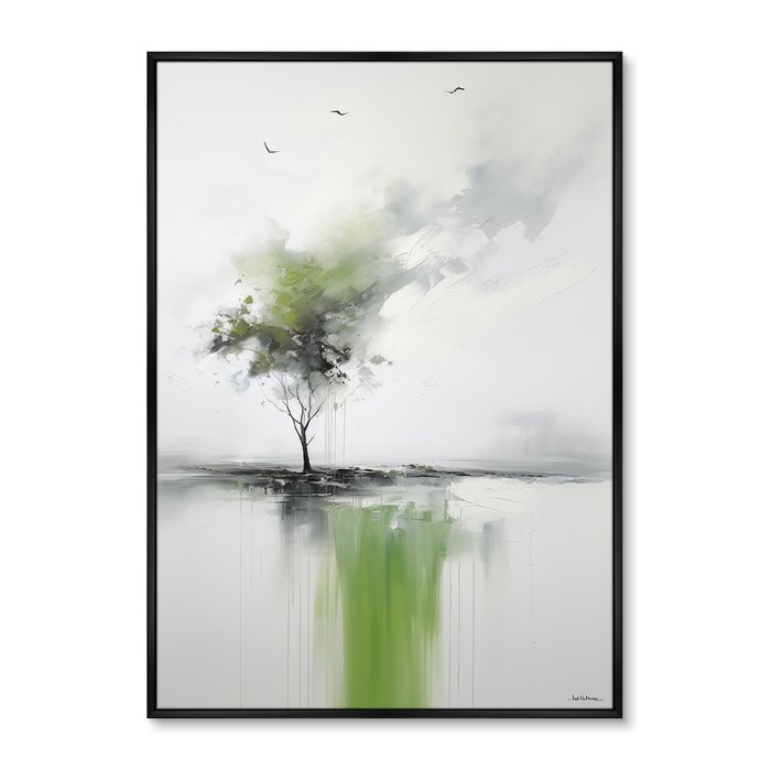 Репродукция картины Landscape collection, Autumn comes, No 1, 2024г.