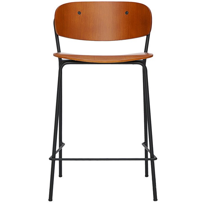 Стул полубарный Torfrid коричневого цвета - купить Барные стулья по цене 16700.0