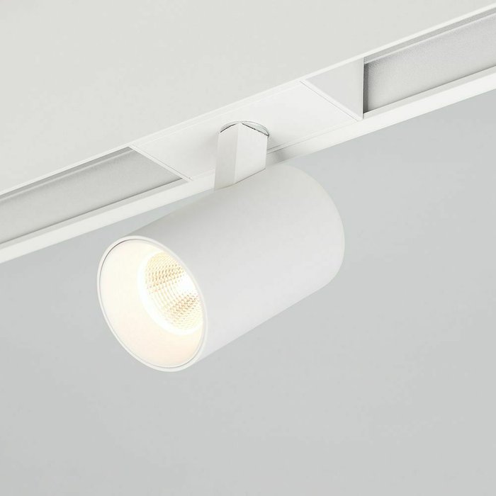 Трековый магнитный светильник Arlight MAG-SPOT-45-R85-7W Day4000 (WH, 24 deg, 24V, DALI) 046585 - купить Трековые светильники по цене 14544.0 Трековый магнитный светильник Arlight MAG-SPOT-45-R85-7W Day4000 (WH, 24 deg, 24V, DALI) 046585 - купить Трековые светильники по цене 14544.0