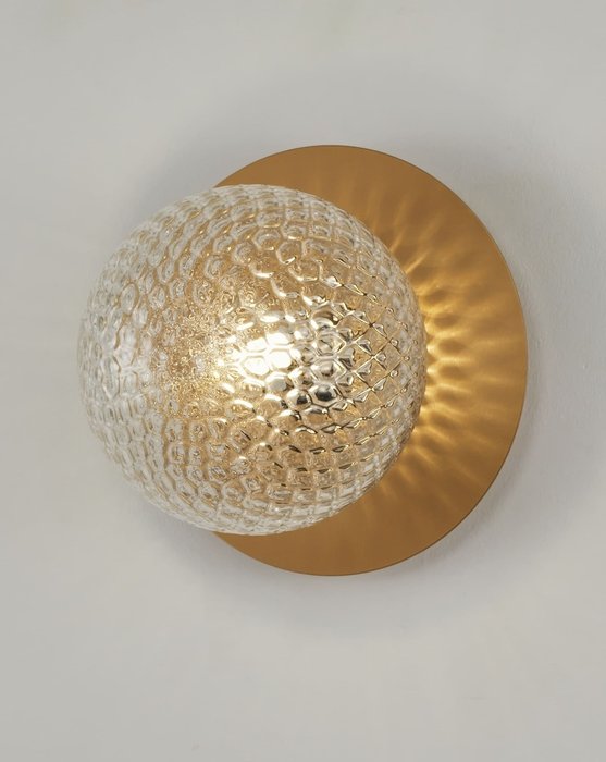 Настенно-потолочный светильник Covey золотого цвета - купить Бра и настенные светильники по цене 11290.0